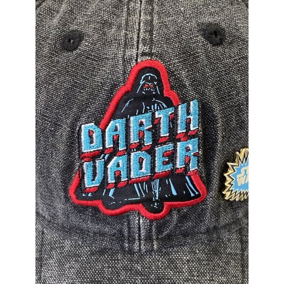 Star Wars 40th Anniversary Gray Darth Vader Baseball Cap Hat Snap-back New Era - Picture 11 of 16